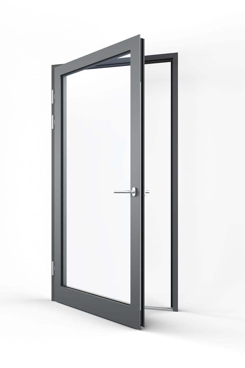 Rebated and High Usage Aluminium Doors