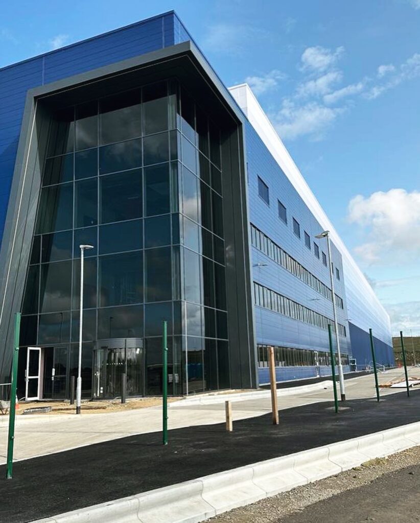 Curtain Walling, Windows, And Commercial Doors For Magna Park, Corby Industrial Units