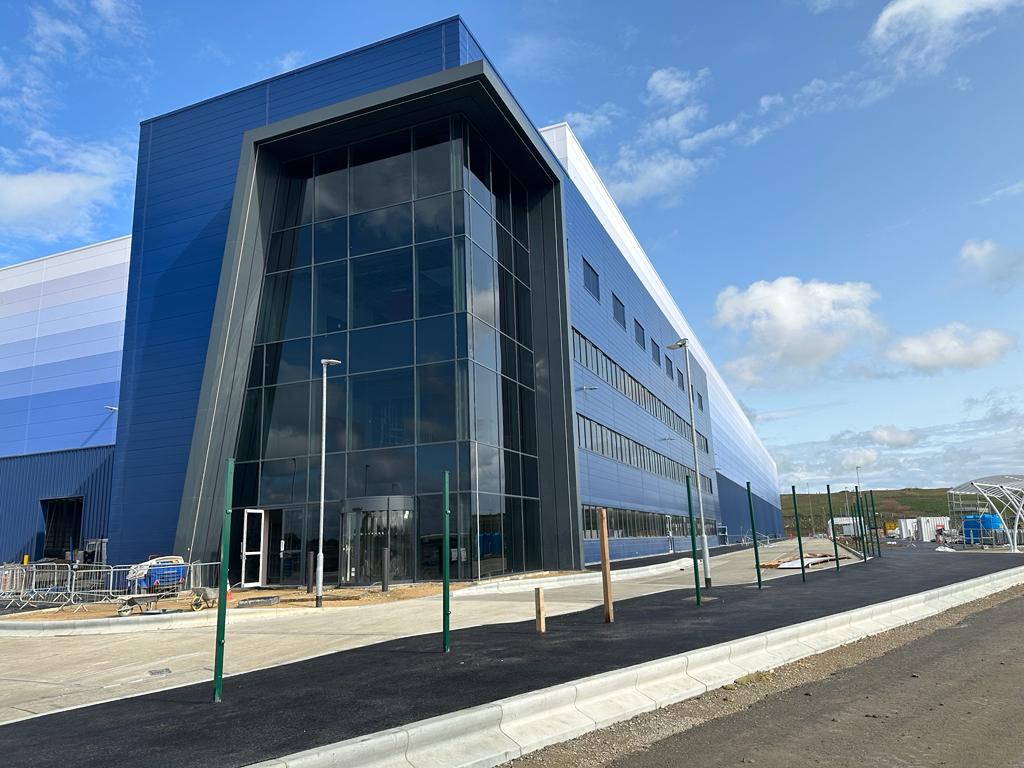 Curtain Walling, Windows, And Commercial Doors For Magna Park, Corby Industrial Units