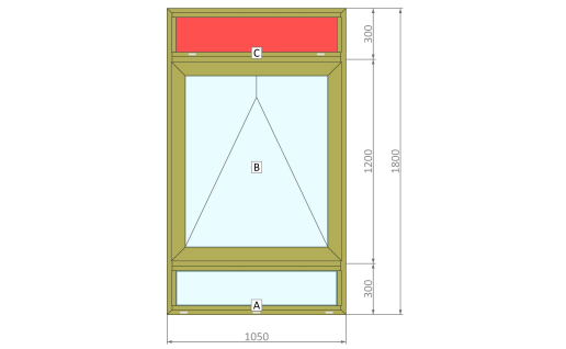 A comparison between aluminium and composite windows.