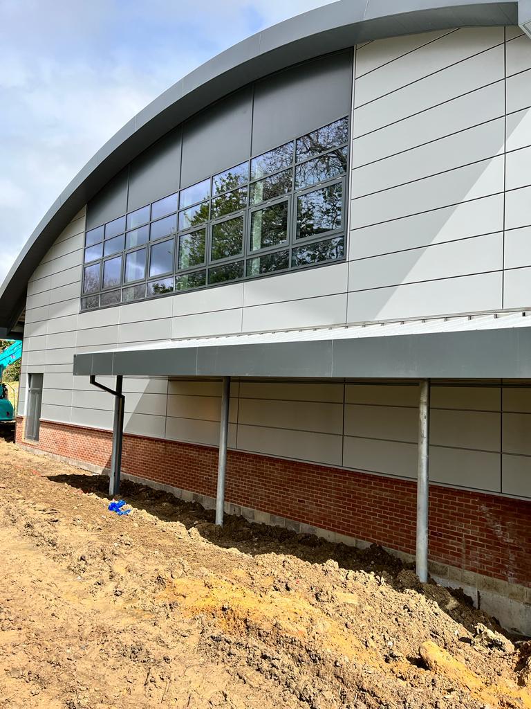 Curtain Walling & Glazing Project at Cothill House School, Oxfordshire