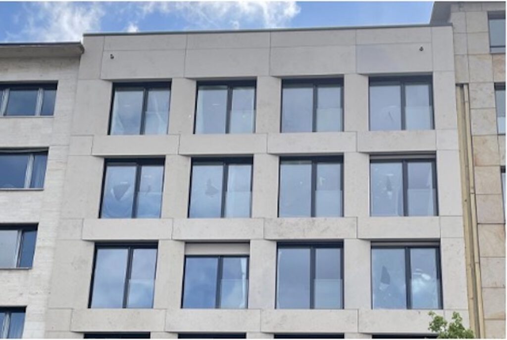 Are based in Netzschkau Germany and are a specialist in the supply of curved rear ventilated facade systems in a lightweight construction. Facades are available in a range of glass, ceramics, and natural stone.