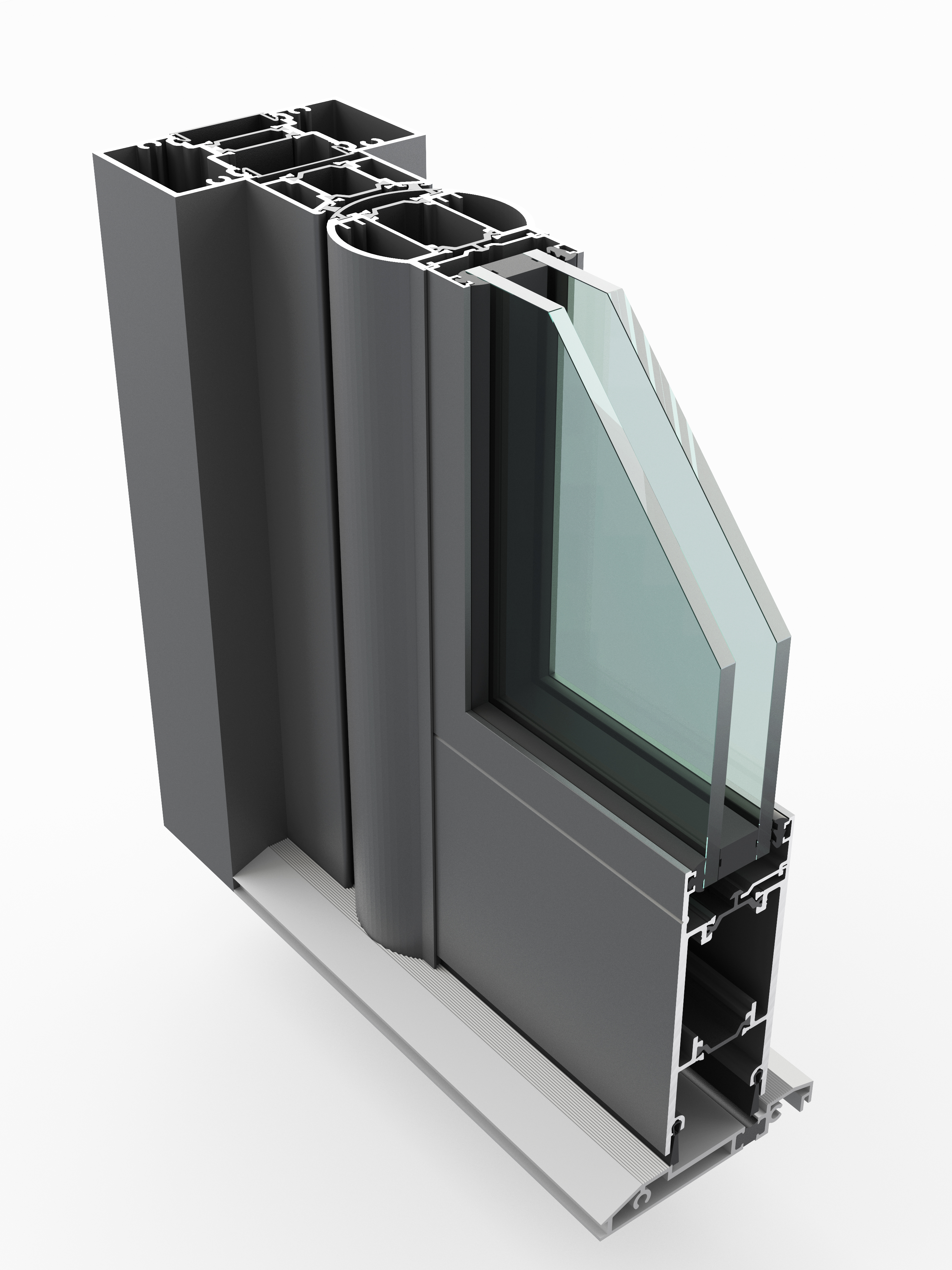 Senior Architectural Systems aluminium glazing combining strength, precision, and contemporary design.