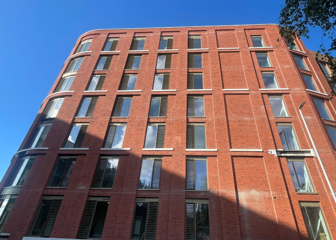 Advanced Glass providing professional glazing installation for compliant and visually refined façade systems.