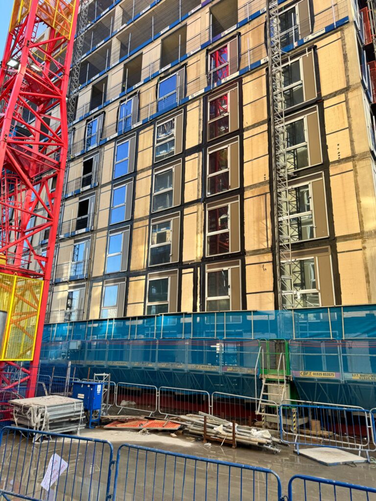 Flax Place - high-rise residential façade and SFS package