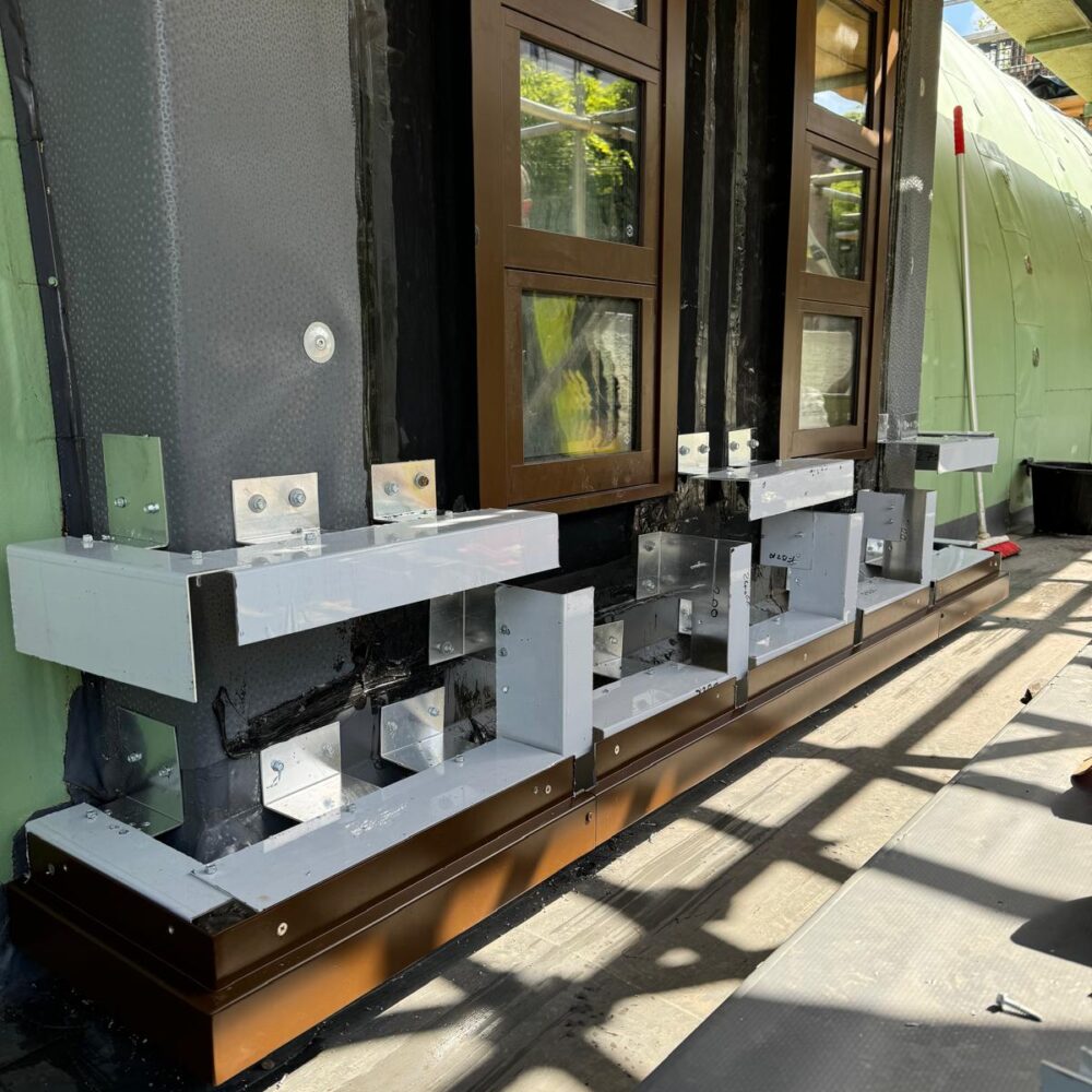 Aluminium windows and curtain walling installed at The Hall School