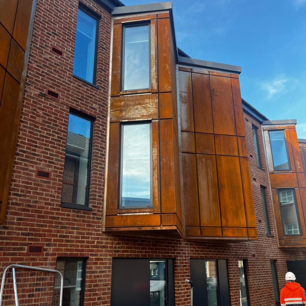 2. Technal curtain wall façade and glazing installed at Fawcett Street York